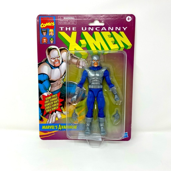 Uncanny X-Men Marvel Legends Retro Avalanche 6-Inch‎ Action Figure Hasbro NEW - Picture 1 of 5
